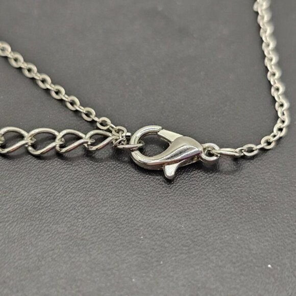 Red Rose Flower Pendant with a Heart Center‎ (NWOT) - Picture 6 of 6